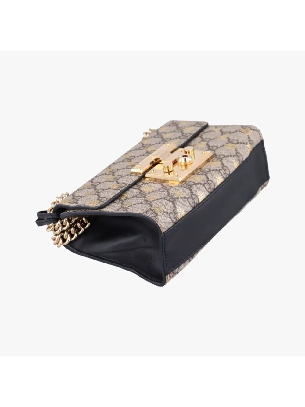 Gucci Padlock Brown Leather Shoulder Bag